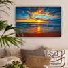 MuchoWow® - Leinwandbilder - Meer - Sonnenuntergang - Produktbild-Vorschau 2