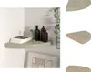 vidaXL Eck-Schweberegal Eichen-Optik 35x35x3,8 cm MDF -  Produktbild-Vorschau 1