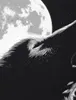style3 Heulender Wolf bei Vollmond Herren T-Shirt rudel Produktbild-Vorschau 2