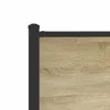 Metallbett ohne Matratze Sonoma-Eiche 100x190 cm Produktbild-Vorschau 8