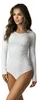 Alkato Damen Langarm Body Baumwolle Bodysuit mit Produktbild-Vorschau 1