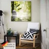 ARTland Leinwandbild Asiatische Spa Steine Größe: 40x40 cm Produktbild-Vorschau 5