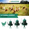 Agrarzone Eco Futterspender Hühner mit Füßen 2 kg Produktbild-Vorschau 2