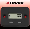 A black digital hour meter with an LCD screen displaying '0.0' and an hourglass icon. The brand name 'XTROBB' is visible at the top. Anteprima dell’immagine prodotto