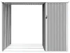 vidaXL Garten Brennholzlager Grau 245x98x159 cm Verzinkter Produktbild-Vorschau 1