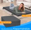 ELONEO Klappmatratze 75x200 cm, 8 cm hoch, Gästematratze Produktbild-Vorschau 6