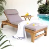 Axi Rama Bain De Soleil En Bois De Teck Avec Coussin | Voir les images du produit 3