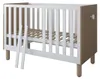 ZEE Lettino LOFT 2 in 1 120x60 cm Bianco Convertibile in Anteprima dell’immagine prodotto 6