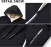 ASKSA Herren Herren Kapuzenjacke Winter Kapuzenpullover mit Produktbild-Vorschau 3