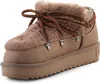 Schuhe D.Franklin Nordic Trk Fur Low DFSH370011BROW Produktbild-Vorschau 4