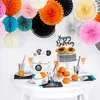 Topper na tort Happy Birthday czarny, 22,5cm Podgląd zdjęcia produktu 11