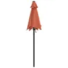 vidaXL Parasol Terracotta 200 x 224 cm Aluminium Voir les images du produit 4