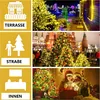 280 lampek choinkowych LED z pierścieniem, 2 m x 8 pasm w Podgląd zdjęcia produktu 2