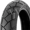 A close-up studio shot of a motorcycle tire. Produktbild-Vorschau