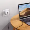 Ugreen Winkel-USB-C-Kabel 100W 5A, 2m, Schwarz – High-Speed Produktbild-Vorschau 20