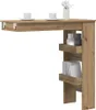 vidaXL Przyścienny stolik barowy Artisan dąb 102x45x103,5 Podgląd zdjęcia produktu 3
