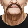 Fu Manchu Schnurrbart Farbe: schwarz Produktbild-Vorschau 2