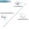 2 Pack weiß Frühling Spannung Vorhangstange einstellbar Produktbild-Vorschau 3