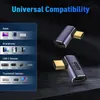USB 4.0 OTG Type-C adattatore spina presa estensione 90 Anteprima dell’immagine prodotto 9
