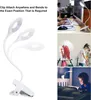 LED-Leselampe 1 Stück, USB-Wiederaufladbar, Flexibler Produktbild-Vorschau 3