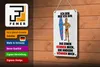 Blechschild Spruch 12x18cm einen kennen mich anderen können Produktbild-Vorschau 3