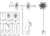 Kobolo Windrad Gartenstecker Dekostecker Windspiel XXL Produktbild-Vorschau 7