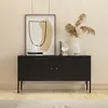 Sideboard  'Pyhtää' 118x40x60cm Stahl Schwarz Produktbild-Vorschau 2