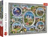 Premium Puzzle 1000 Teile - Schlösser der Welt Produktbild-Vorschau 1