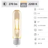 A product image of an LED light bulb with technical specifications displayed next to it. Anteprima dell’immagine prodotto