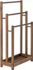 Freistehender Handtuchhalter aus Holz, 3-stufig mit Ablage, Produktbild-Vorschau 1