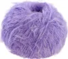 A ball of fluffy purple yarn. Produktbild-Vorschau