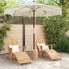 vidaXL Parasol Macrame kremowy 252,5 x 252,5 x 260 cm Podgląd zdjęcia produktu 2