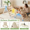 UISEBRT 7-in-1 Montessori Klettergerüst Indoor, Holz Produktbild-Vorschau 4
