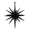 Stern Dekohänger Kunststoff Weihnachtsdeko schwarz H 15 cm Produktbild-Vorschau 3