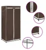 vidaXL Šatníková skriňa hnedá 75×50×160 cm Náhľad obrázku produktu 8