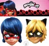 Rubies Card Mask - Miraculous Ladybug oder Cat Noir - Maske Produktbild-Vorschau 2