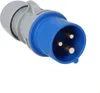 Elso CEE-Stecker, 16A, 3-polig, 230V, 6h, IP44, schraublose Produktbild-Vorschau 3