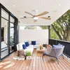 AIORBER 52 Zoll Deckenventilator weiß mit dimmbarem Produktbild-Vorschau 8