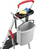 Hailo Alu-Sicherheits-Stehleiter L100 TopLine 5 XXL Stufen Anteprima dell’immagine prodotto 9