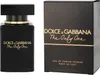 A black bottle of Dolce & Gabbana The Only One Eau de Parfum Intense and its matching black box are displayed side-by-side against a white background. Produktbild-Vorschau