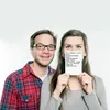 Mr. & Mrs. Panda Postkarte Wir können nicht alle... - Weiß Produktbild-Vorschau 4