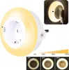 Gniazdo lampki nocnej LED z czujnikiem zmierzchu, lampka Podgląd zdjęcia produktu 1