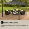 Blumfeldt Pergola Aluminium Polycarbonate 3x4m, Pergola Voir les images du produit 6
