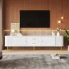 Sweiko TV-Schrank mit Schubladen, geschwungenen Ecken, Produktbild-Vorschau 4