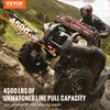 A person on an ATV in a rocky, mountainous terrain, with a winch attached. Produktbild-Vorschau
