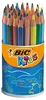 BIC Kids Ecolutions Evolution Triangle, 48pcs. Voir les images du produit 1