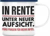 Trendation - Renter Emaille Tasse Ruhestand Geschenk Rente Produktbild-Vorschau 1