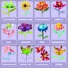 Blumen Bouquet Building Set 1001 Stück, DIY Einzigartige Produktbild-Vorschau 4