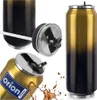 Orion | Gobelet isotherme - 700 ml - noir-or - isolé - Voir les images du produit 6