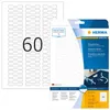 HERMA Ringetiketten A4 weiß 49x10 mm Papier opak 1500 St. Voir les images du produit 4
